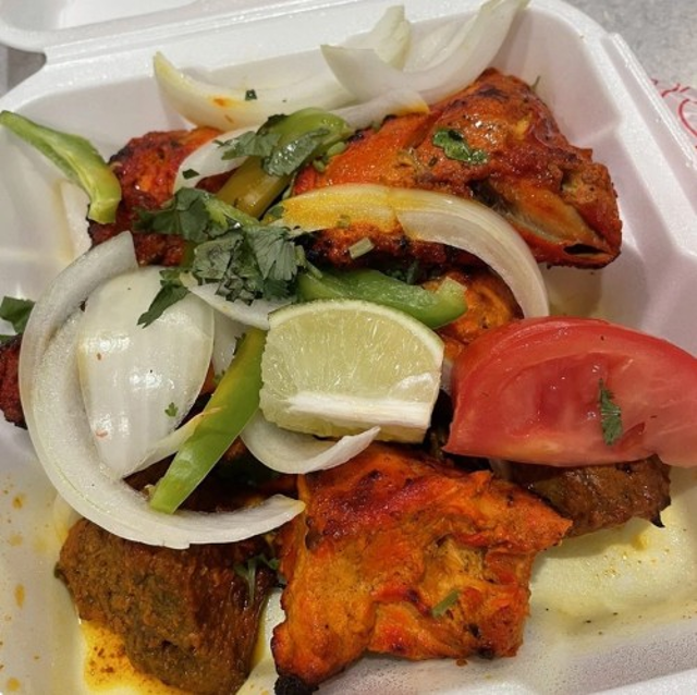 Tandoori Mixed Grill.